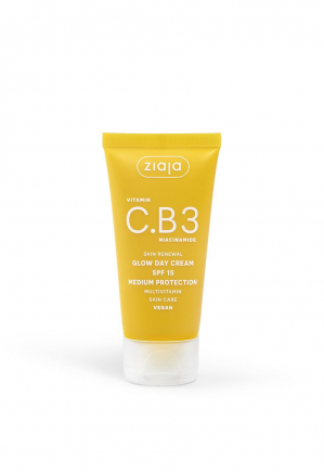 C.B3-vitamiini Glow kasvovoide SPF 15