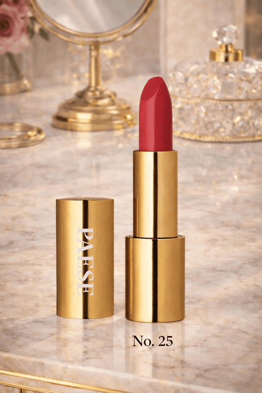 Paese Argan Satin Lipstick – Arganöljyä sisältävä kosteuttava huulipuna - Skonbeauty.com