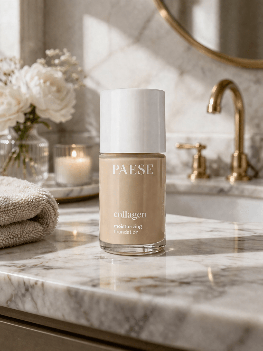 Paese Collagen Moisturising Meikkivoide 30 ml – kosteuttava meikkivoide kuivalle ja herkälle iholle - Skonbeauty.com