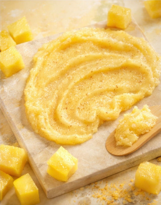 Ziaja Pineapple Skin Care Ananas Sorbetti Vartalokuorinta 160 ml – Energisoiva vegaaninen vartalon kuorinta, sileälle ja hehkuvalle iholle - Skonbeauty.com