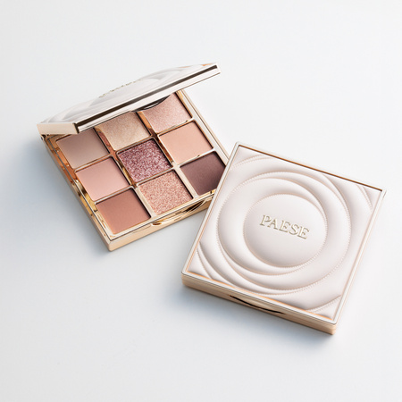 PAESE SELFGLOW Nude Eyeshadow Palette – luomiväripaletti 9 sävyä 12,5 g