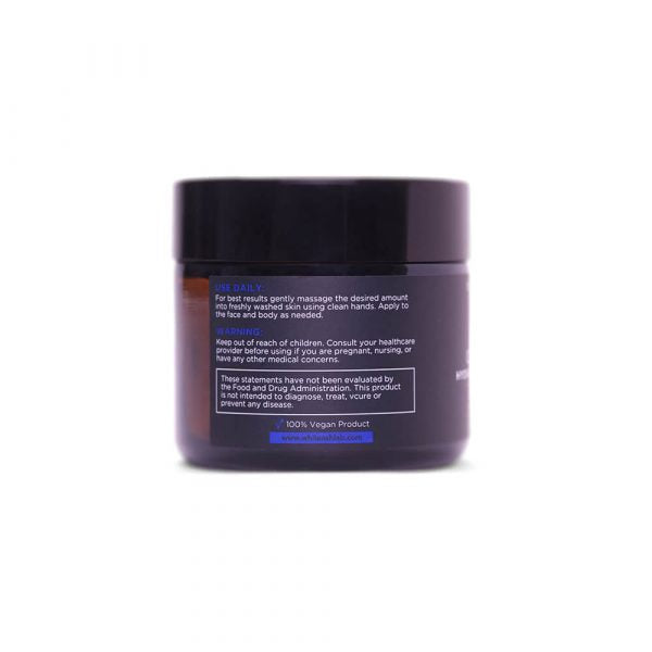 WHITE ASH™ Pure Calm CBD -kosteusvoide 60 g – kuivalle ja herkälle iholle