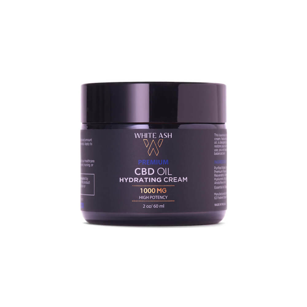 WHITE ASH™ Pure Calm CBD -kosteusvoide 60 g – kuivalle ja herkälle iholle