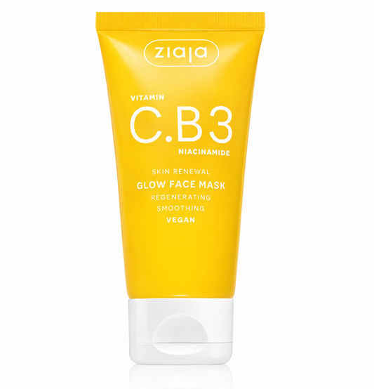 Ziaja C.B3 Niacinamide Glow – kirkastava kasvonaamio 50 ml
