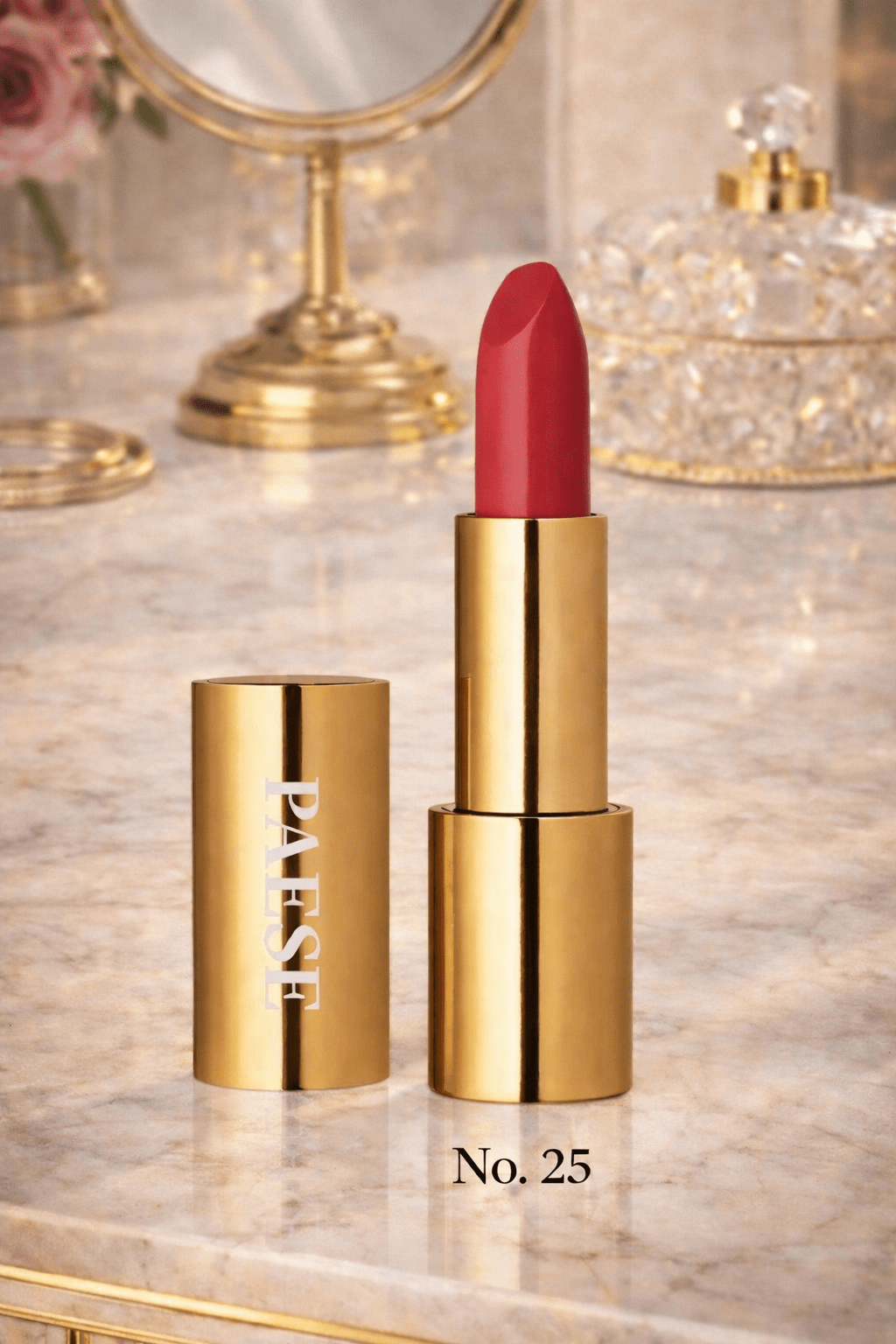 Paese Argan Satin Lipstick – Arganöljyä sisältävä kosteuttava huulipuna - Skonbeauty.com