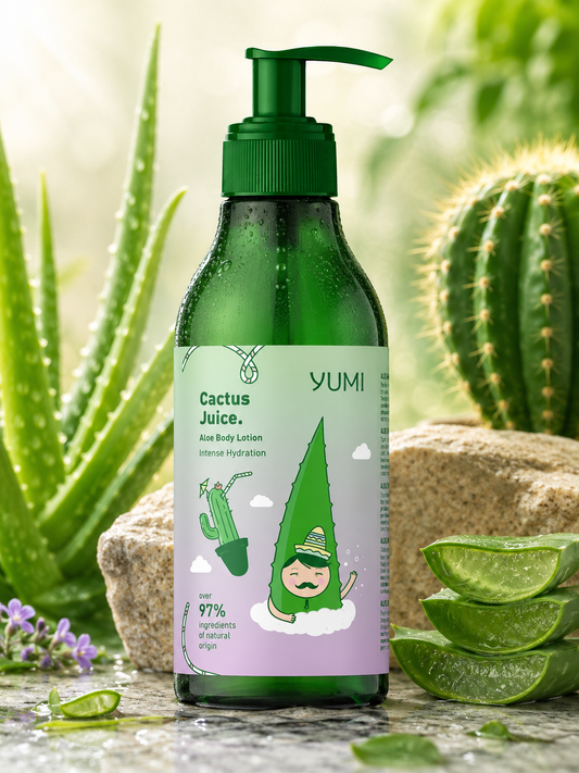 Yumi Aloe Vera & Kaktus Vartalovoide 300 ml - Skonbeauty.com