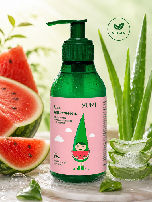 Yumi Aloe Vera & Vesimeloni Käsisaippua 300 ml - Skonbeauty.com