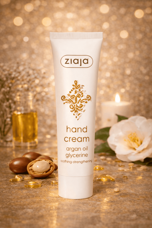 Ziaja Argan Oil suojaava käsivoide 100 ml – ravitseva ja kosteuttava käsivoide kuiville ja erittäin kuiville käsille - Skonbeauty.com