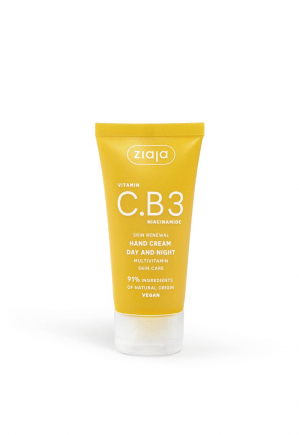 Ziaja C.B3 -käsivoide 50 ml – C-vitamiini & niasiiniamidi - Skonbeauty.com