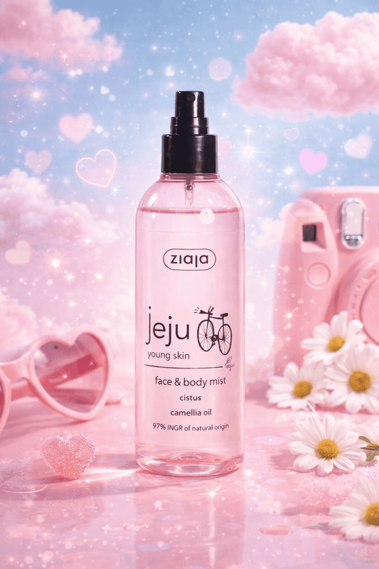 Ziaja Jeju body mist 200 ml – Kosteuttava kasvo - ja vartalosuihke nuorelle iholle - Skonbeauty.com