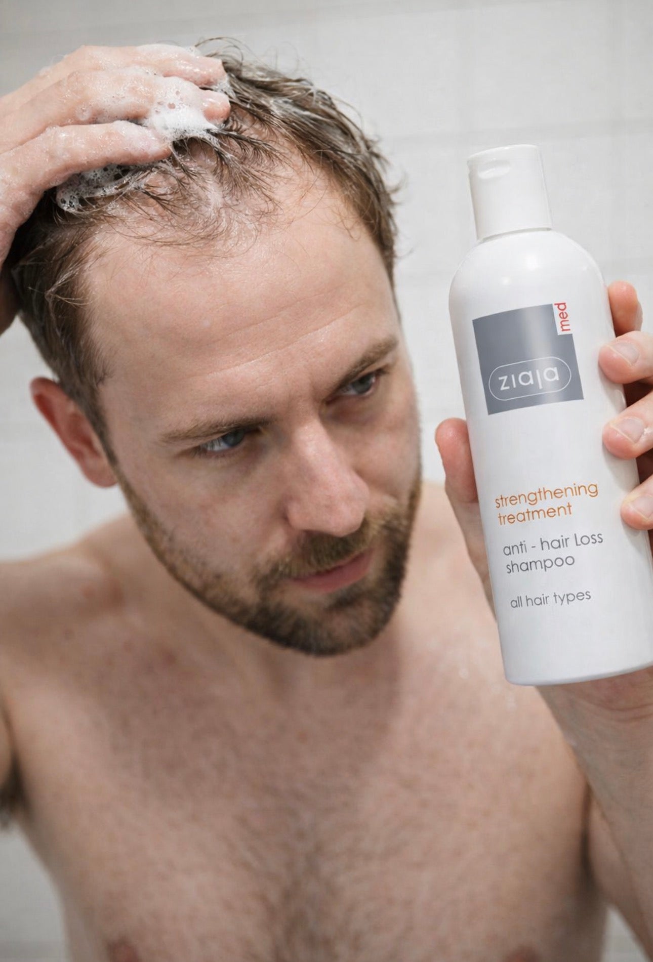 Ziaja Med Anti Hair Loss Shampoo 300 ml – Tehokas Shampoo Hiustenlähtöön & Hiustenkasvun Stimulointiin - Skonbeauty.com