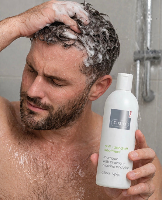 Ziaja Med Hilse Shampoo 300 ml – Tehokas Anti - Dandruff Shampoo Kutisevalle ja Rasvoittuvalle Hiuspohjalle - Skonbeauty.com