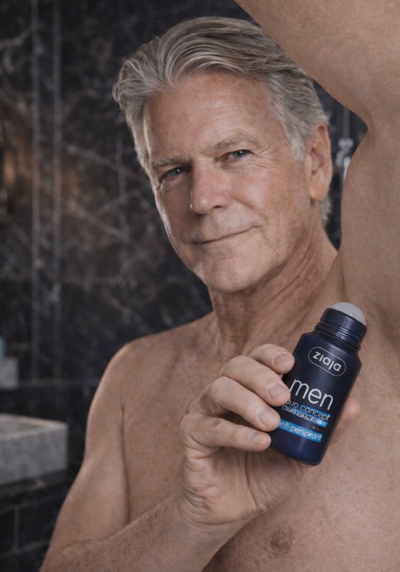 Ziaja Men Antiperspirantti Roll - On 60 ml – Pitkäkestoinen Hienesto, Alkoholiton Deodorantti Miehille - Skonbeauty.com