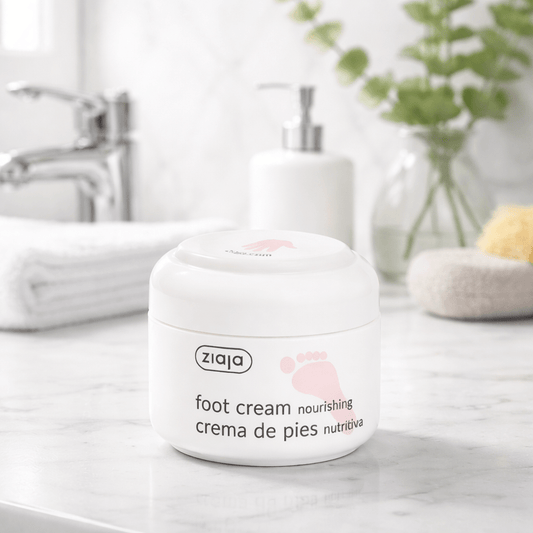 Ziaja Ravitseva ja hoitava jalkavoide 50 ml – Pehmeät ja hyvinvoivat jalat päivittäin - Skonbeauty.com